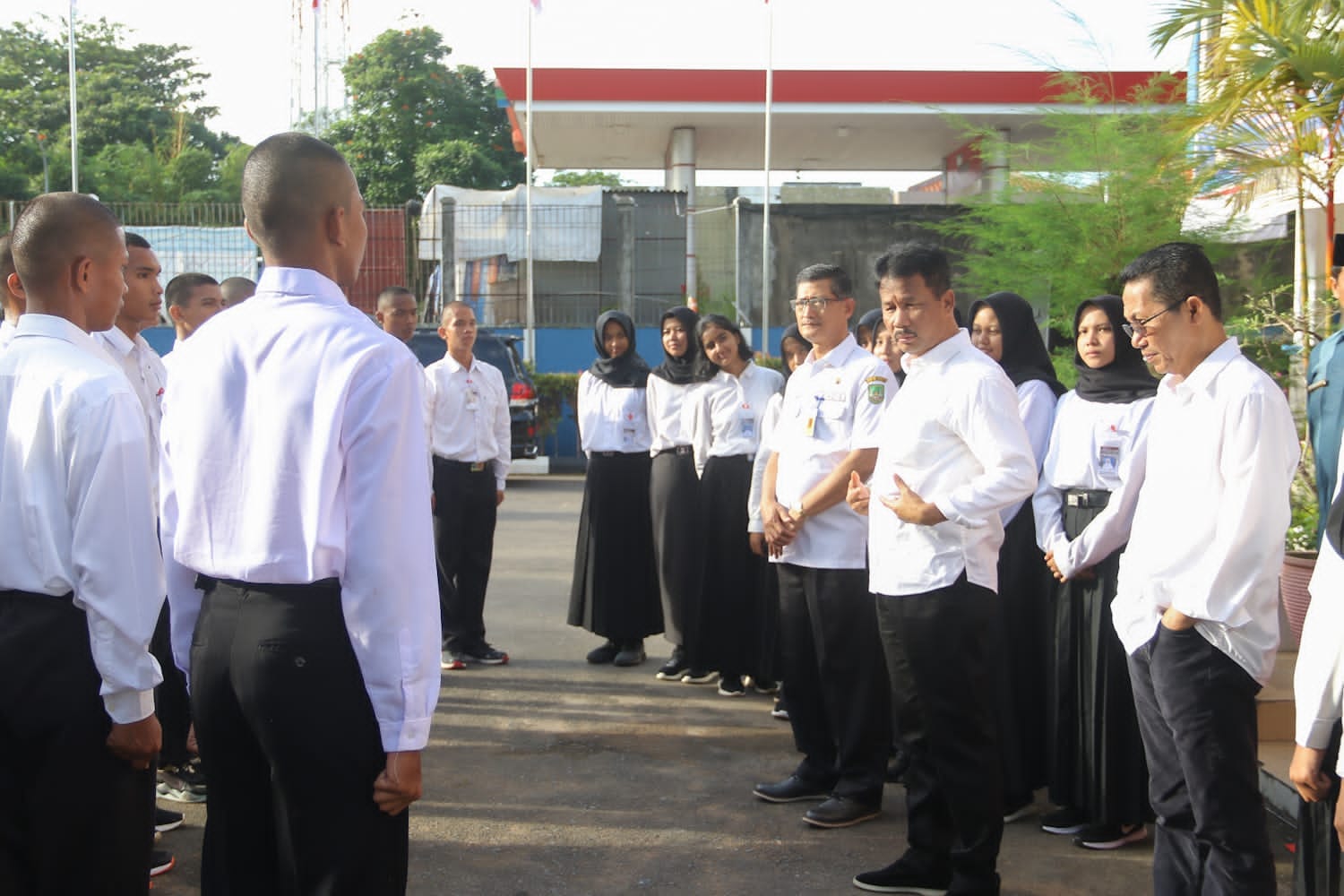 Wali Kota Batam Muhammad Rudi Membuka Pemusatan Pelatihan Calon