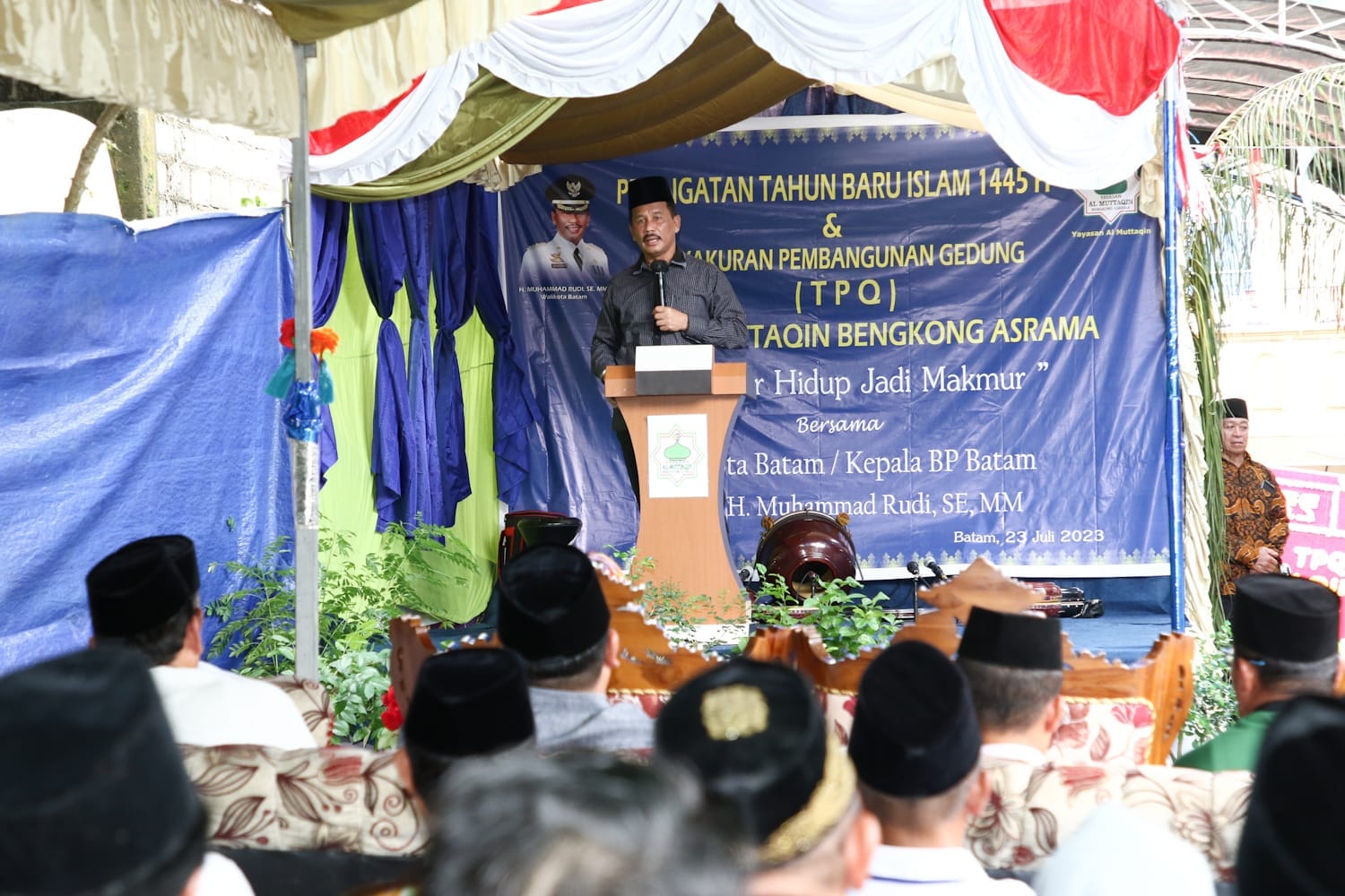 *Resmikan Gedung TPQ Al Mutaqqin Bengkong, Rudi: Kota Modern Tanpa ...