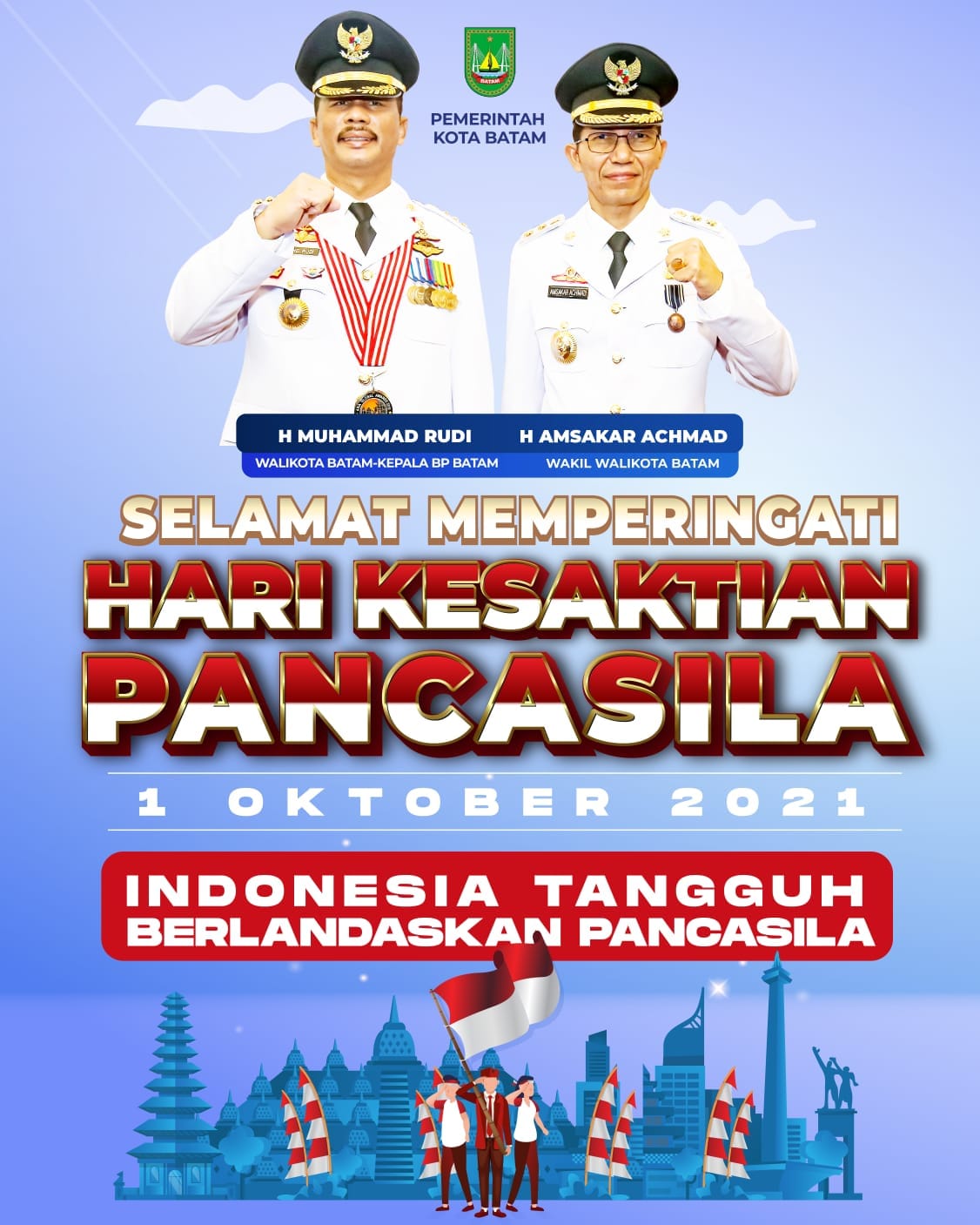 Rudi : Selamat Memperingati Hari Kesaktian Pancasila - Media Center